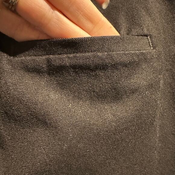 Banana Republic Size 0 Sloan Crop Pant Black Work Office Professional Comfy - Picture 3 of 8